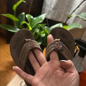Rainbow Brown Sandals Comfortable Stylish Footwear